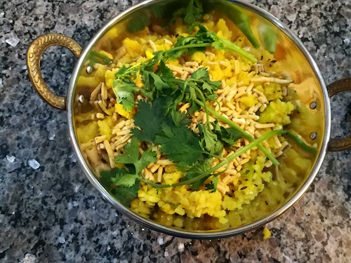 Indori Pohe – Flattened Rice Breakfast